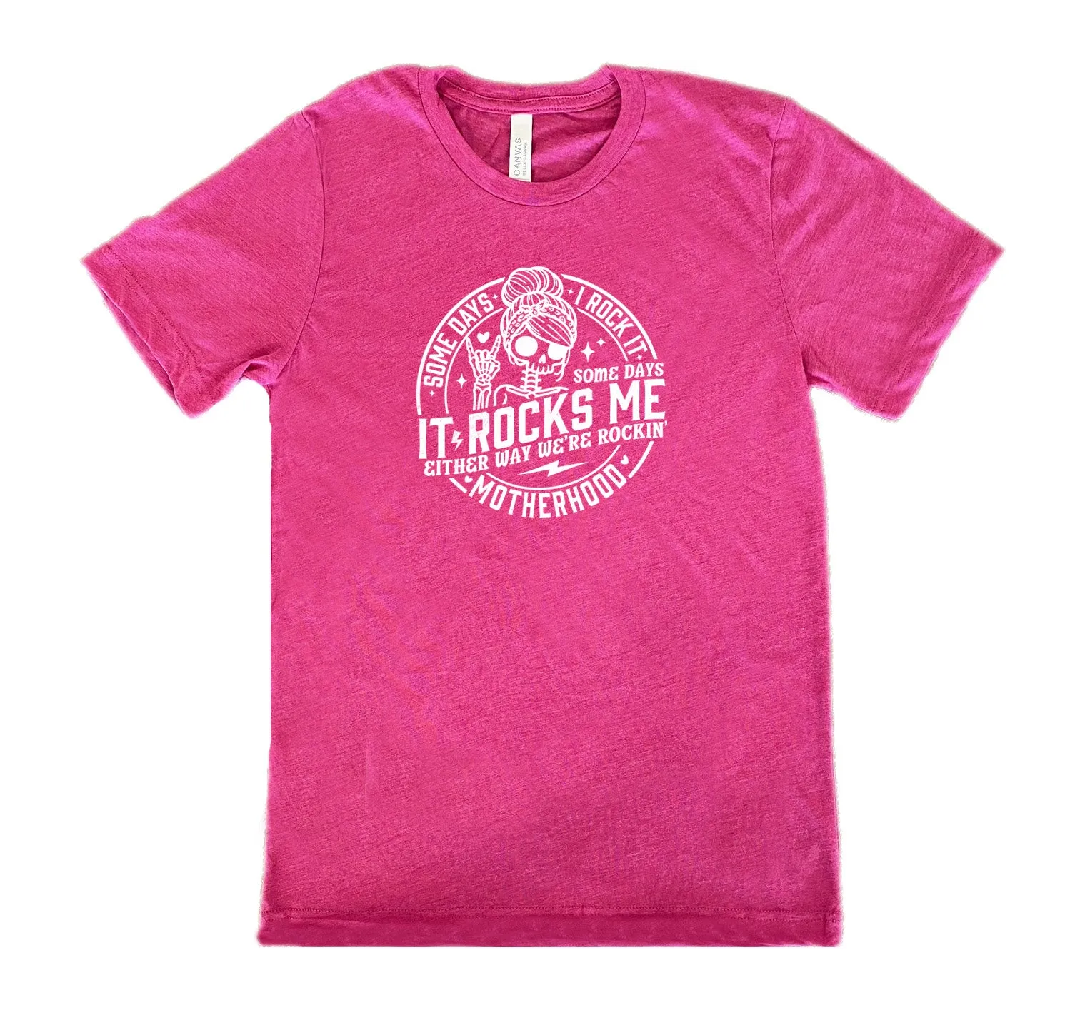Some Days I Rock It Some Days It Rocks Me Shirt Unisex