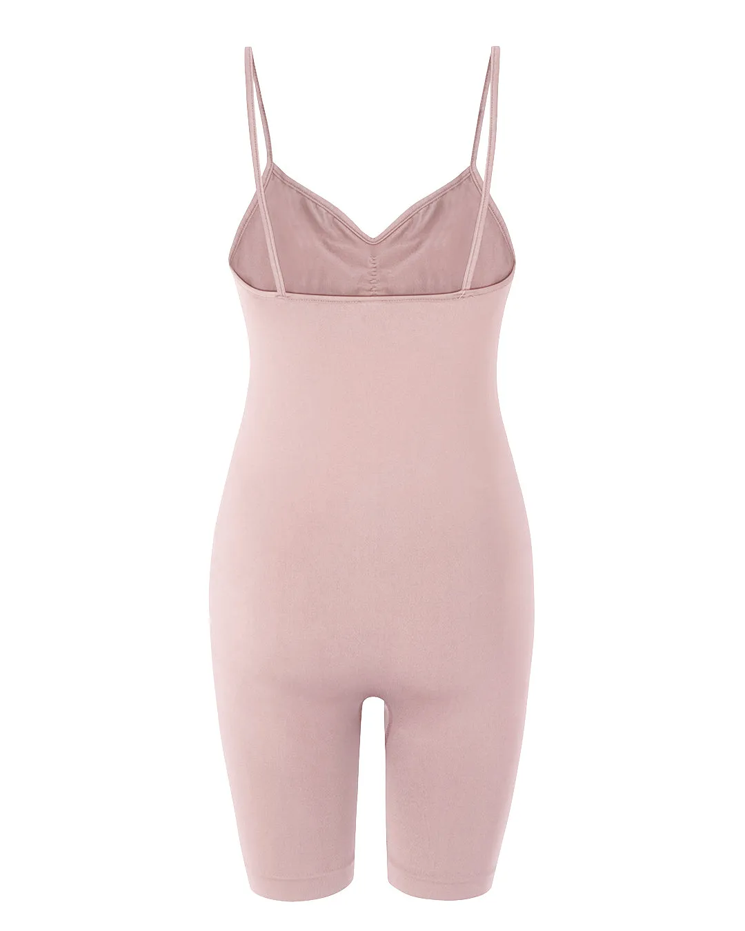 SPIRITED Shorts Unitard | Blush
