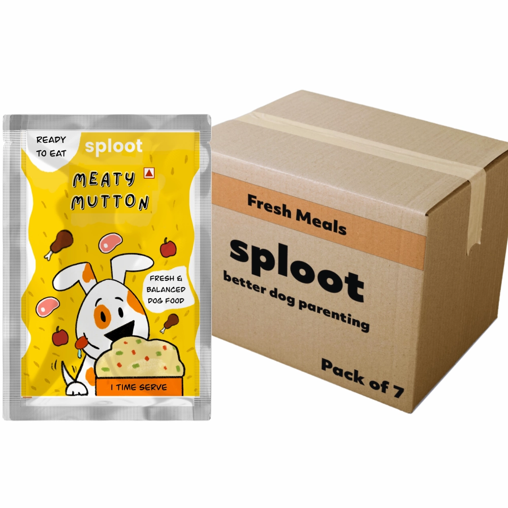Sploot Meals Meaty Mutton and Brown Rice Dog Wet Food
