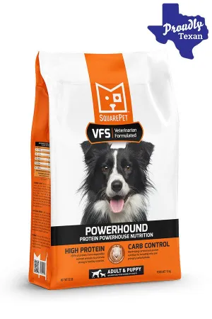 SquarePet PowerHound Turkey and Chicken Dry Dog Food