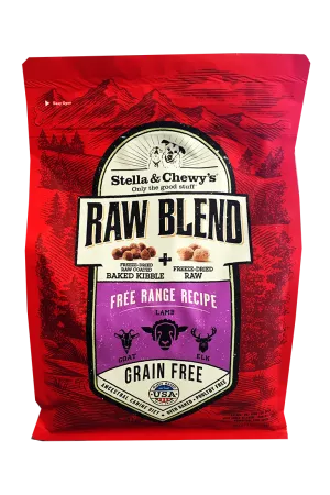 Stella and Chewy's Raw Blend Free Range Dry Dog Food