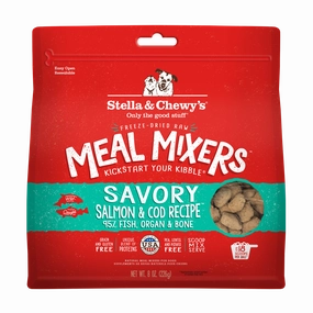 Stella & Chewy's Freeze-Dried Meal Mixers Savory Salmon & Cod
