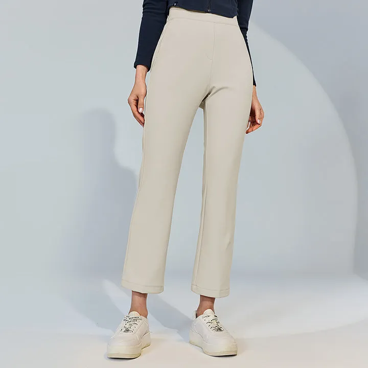 Stretch Banding Napping Bootscut Slacks