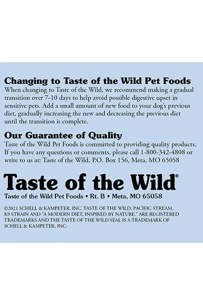 Taste of the Wild Pacific Stream Dry Dog Food