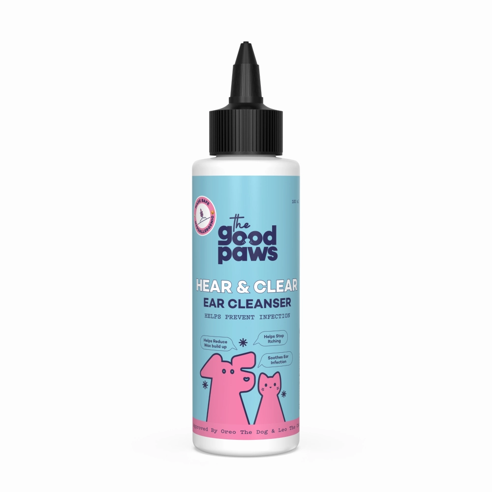 The Good Paws Hear & Clear Ear Cleanser for Dogs and Cats