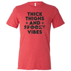 Thick Thighs & Spooky Vibes Shirt Unisex