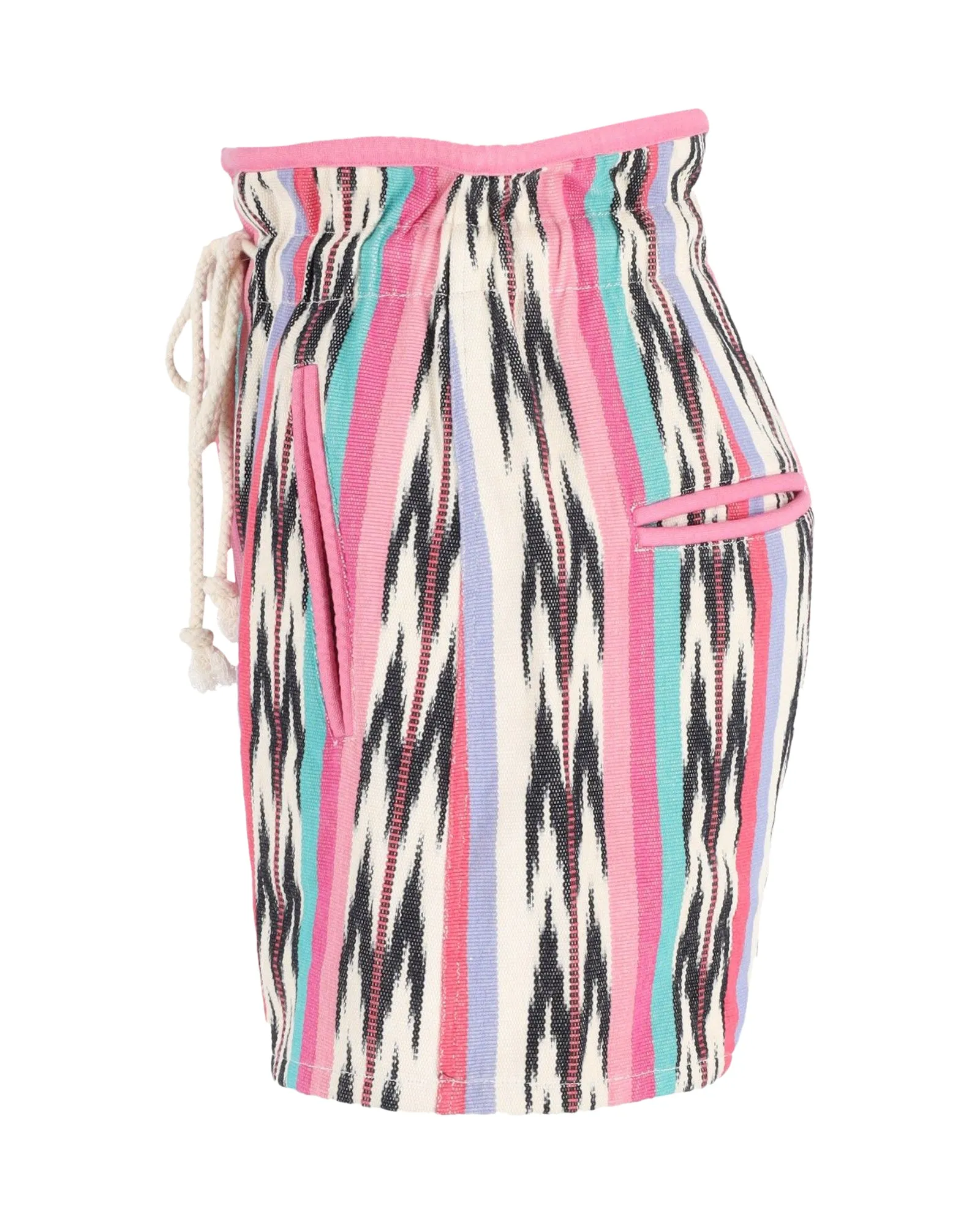 toile Isabel Marant Striped Mini Shorts in Multicolor Cotton