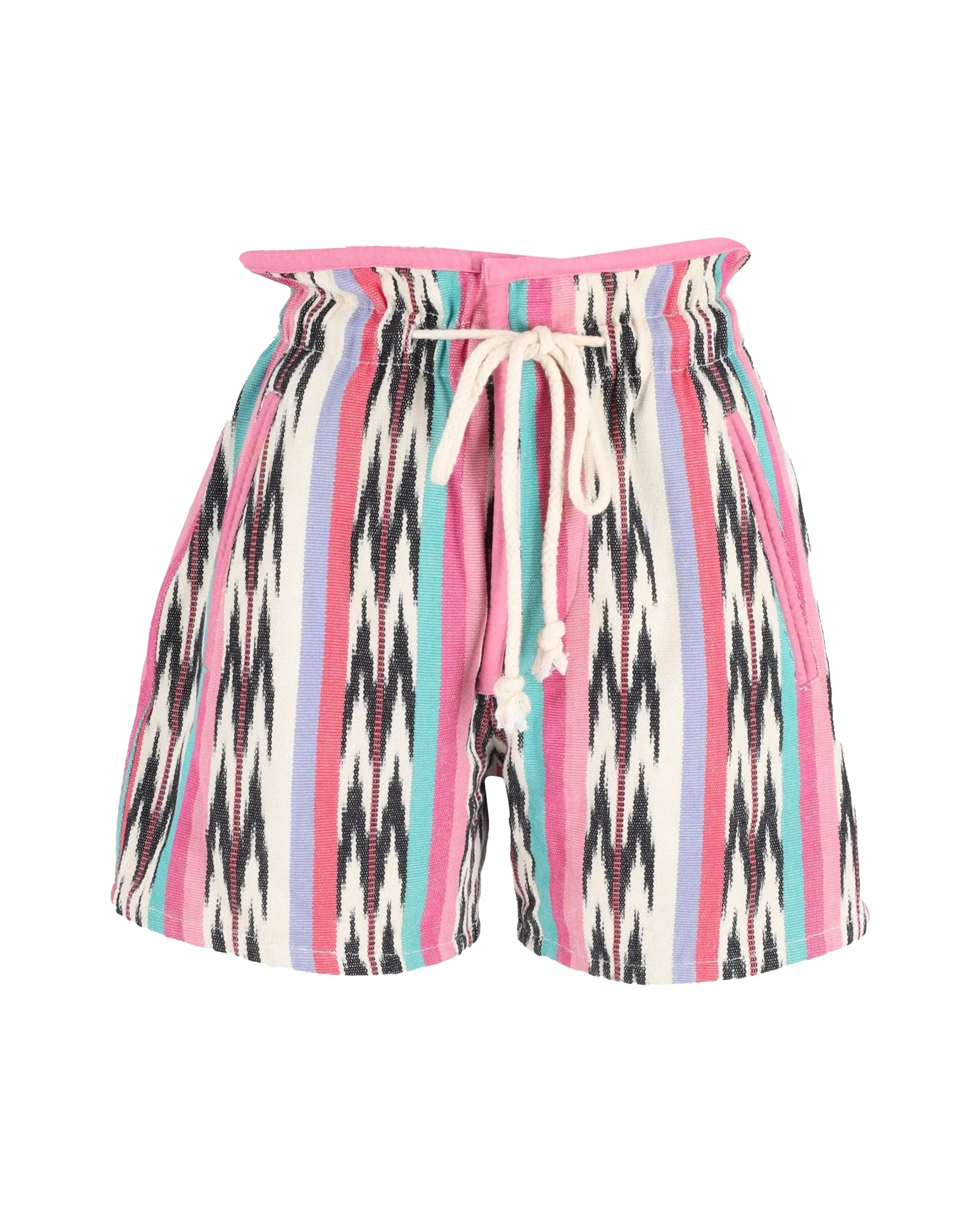 toile Isabel Marant Striped Mini Shorts in Multicolor Cotton