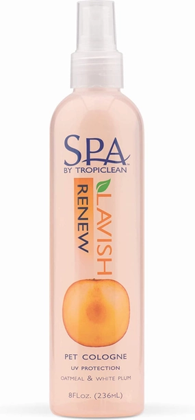 Tropiclean Spa Renew White Plum Scented Cologne 8 oz.