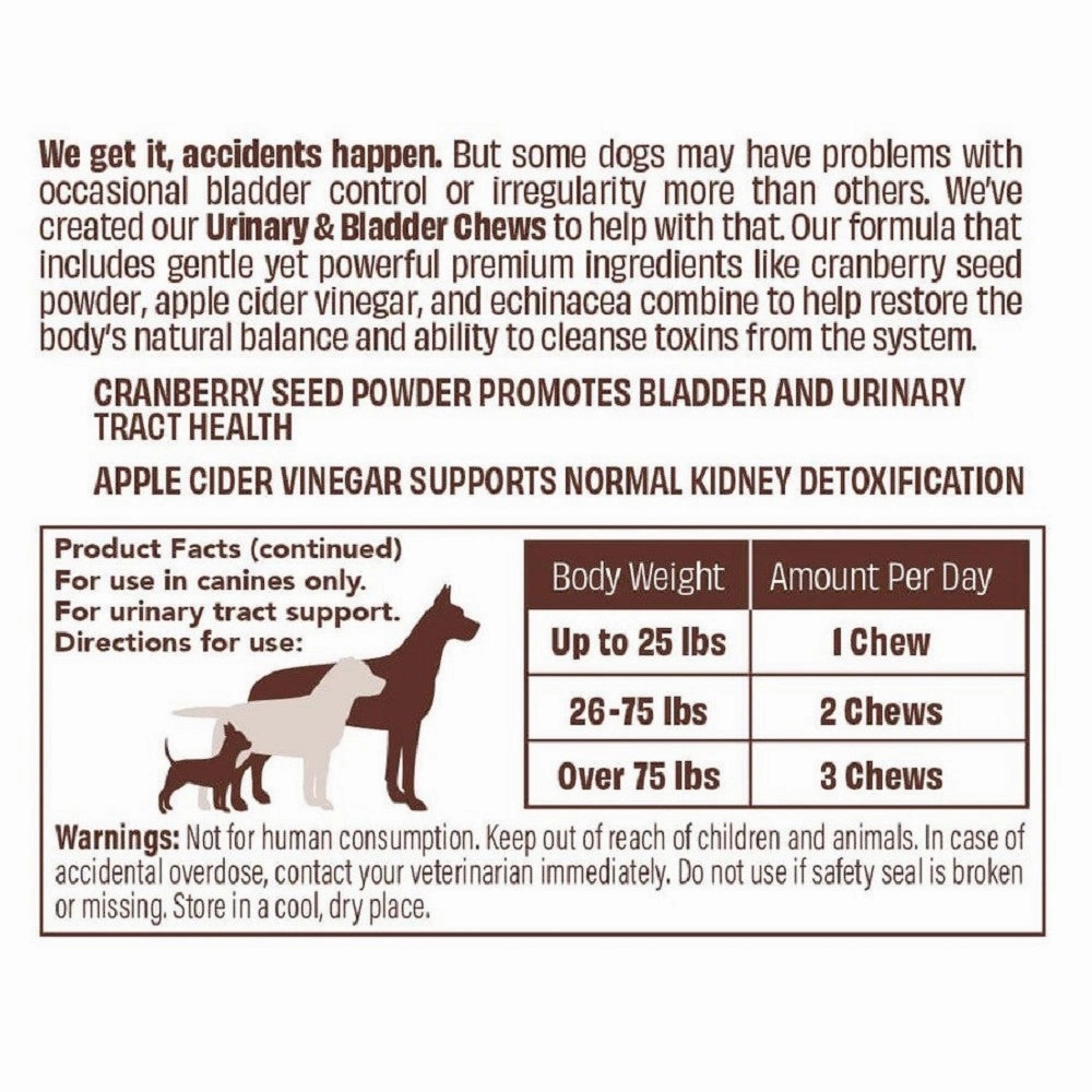 Urinary & Bladder Supplement for Dogs