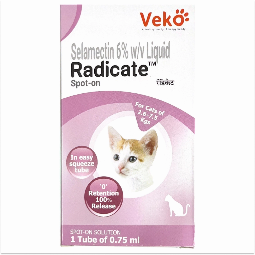 Veko Proxurr Powder (100g) and Radicate Cat Tick & Flea Control Spot On Combo