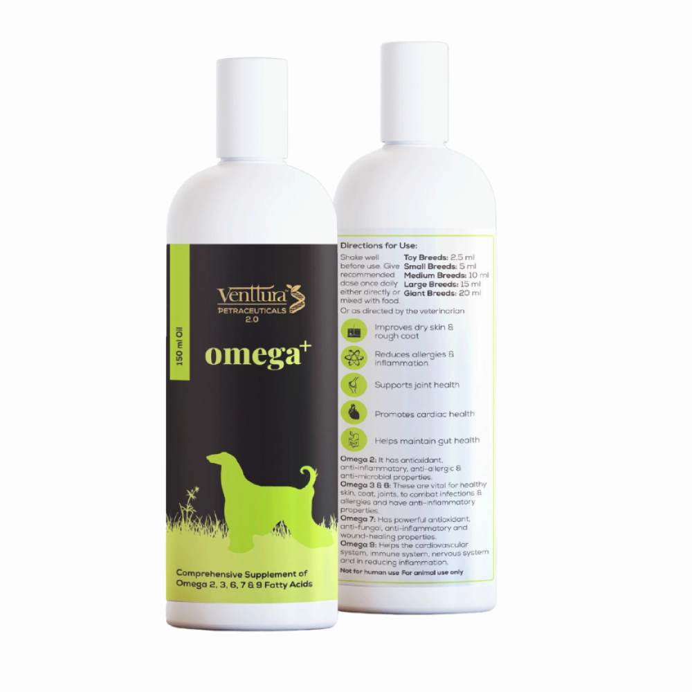 Venttura Omega Plus Skin & Coat Syrup for Dogs