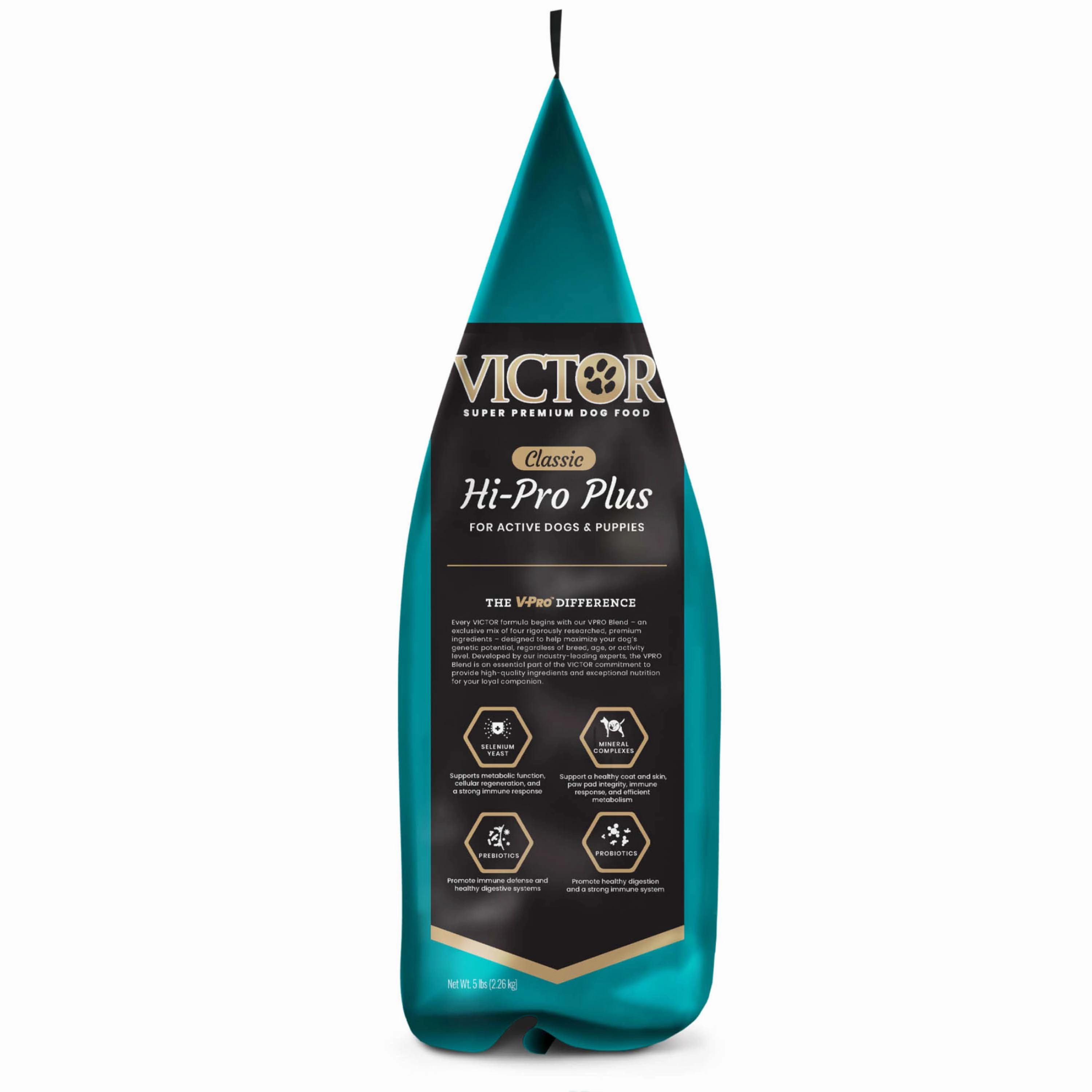 Victor Hi Pro Plus Dry Dog Food, 5lb