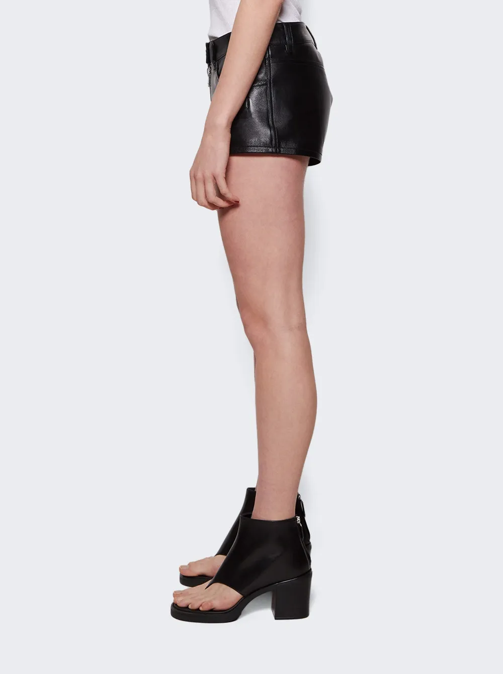 Vintage Leather Shorts