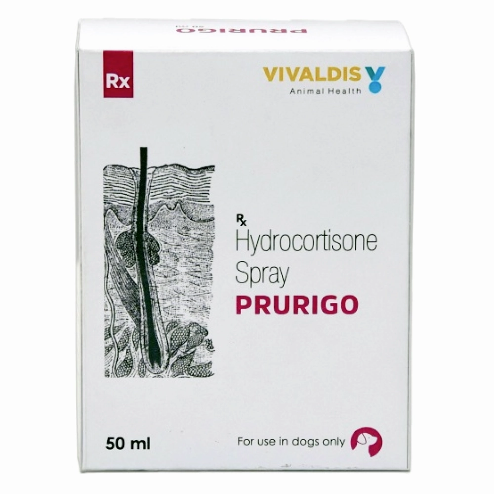 Vivaldis Prurigo Spray (50ml) and Pirofur Shampoo (200ml) for Dogs & Cats Itch Relief Combo