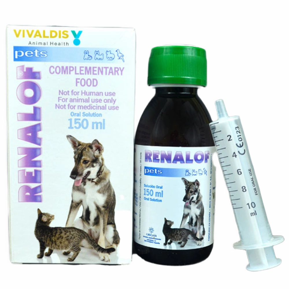 Vivaldis Renalof Pet Syrup for Dogs and Cats (150ml)