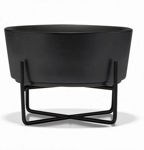 Waggo Simple Solid Dog Bowl   Stand