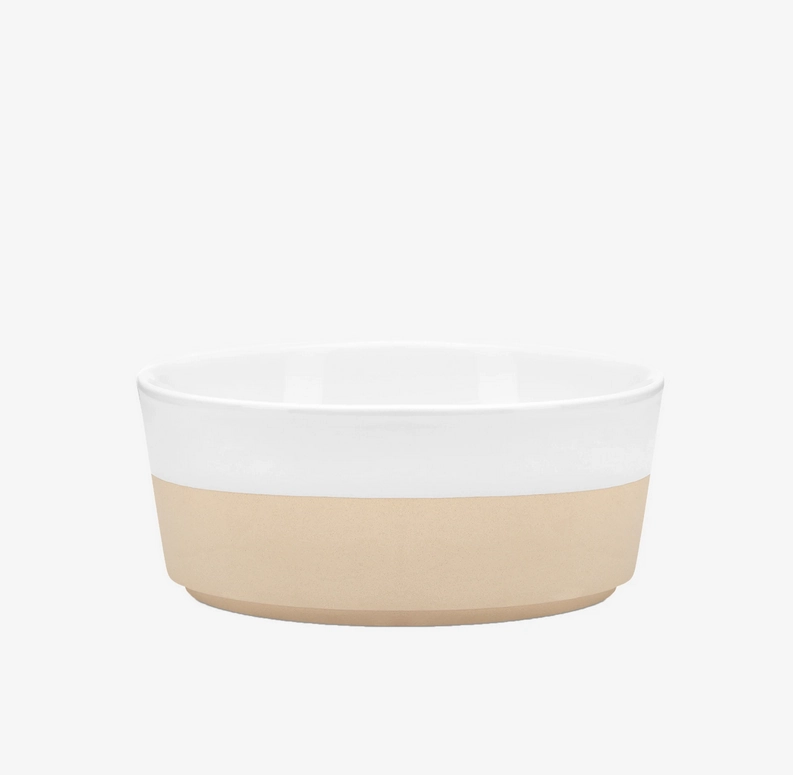 Waggo Textured Dipper Dog Bowl