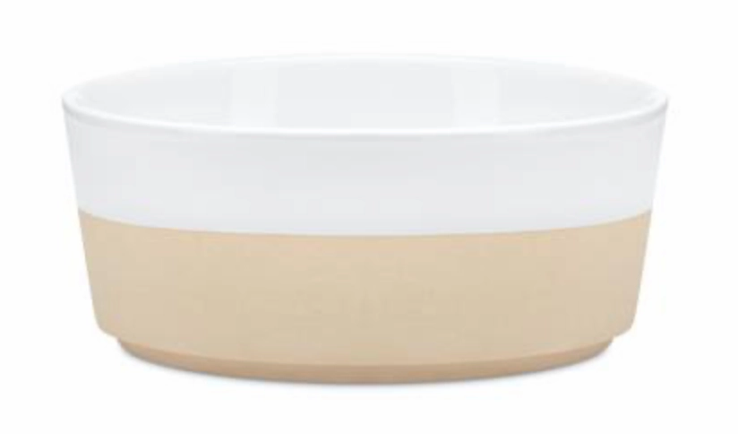 Waggo Textured Dipper Dog Bowl