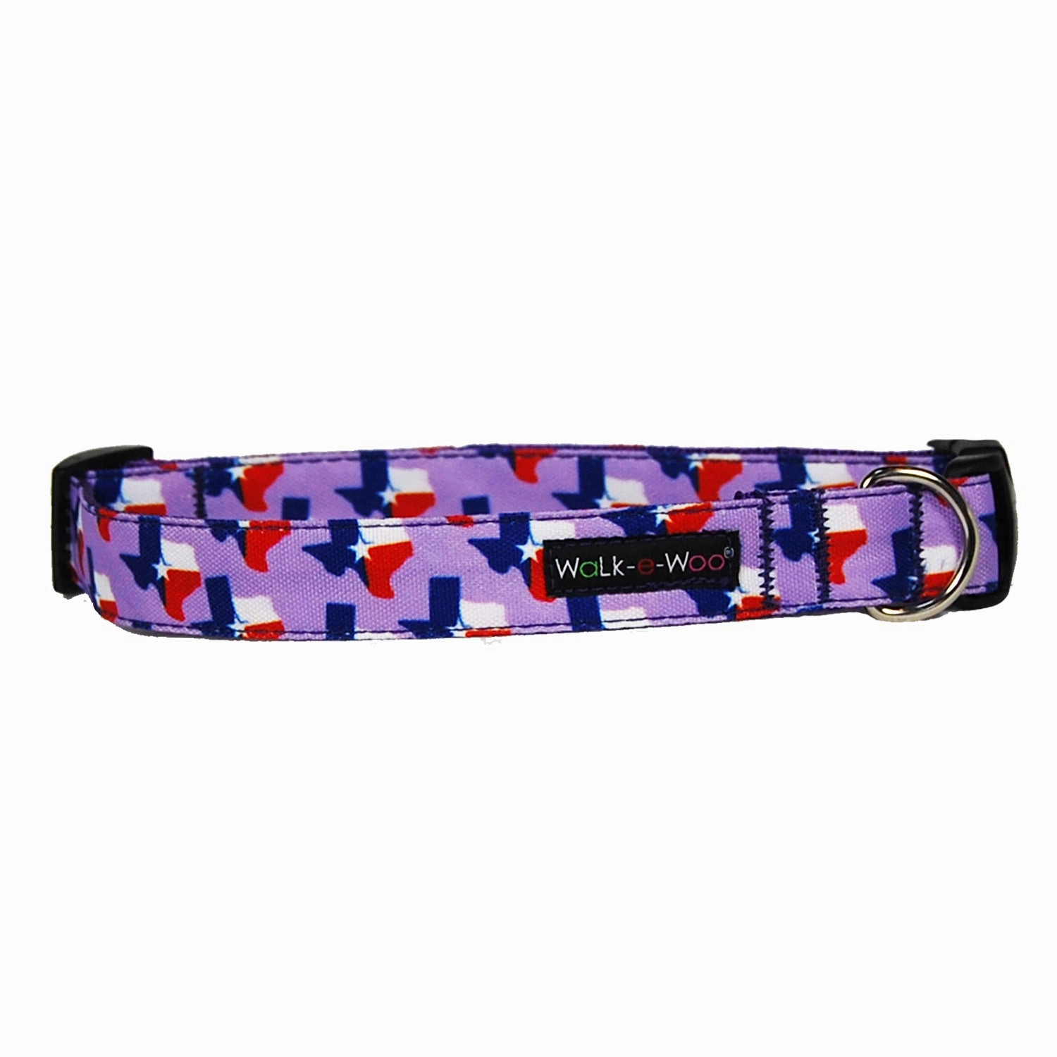 Walk-e-Woo Texas Flag Collar