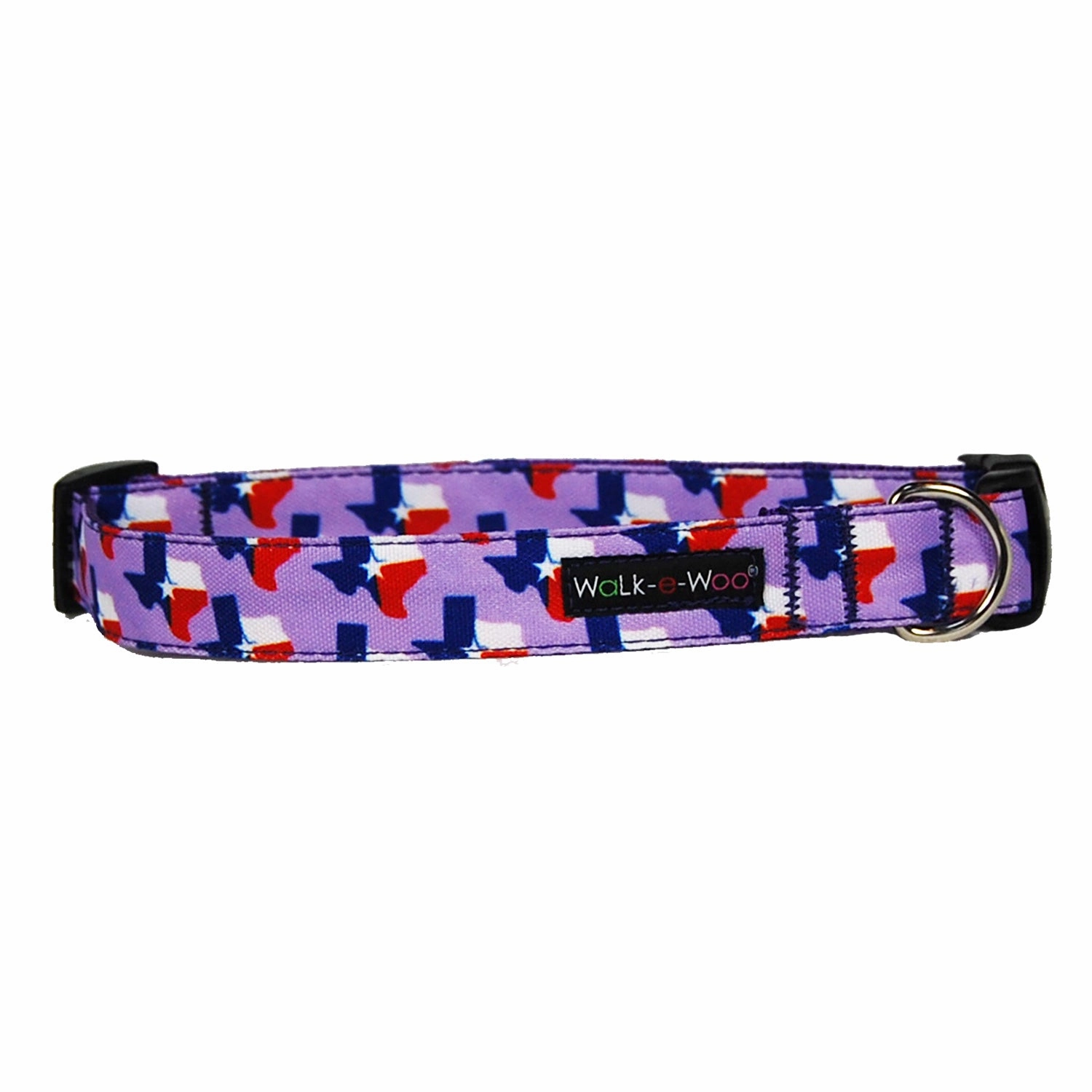Walk-e-Woo Texas Flag Collar