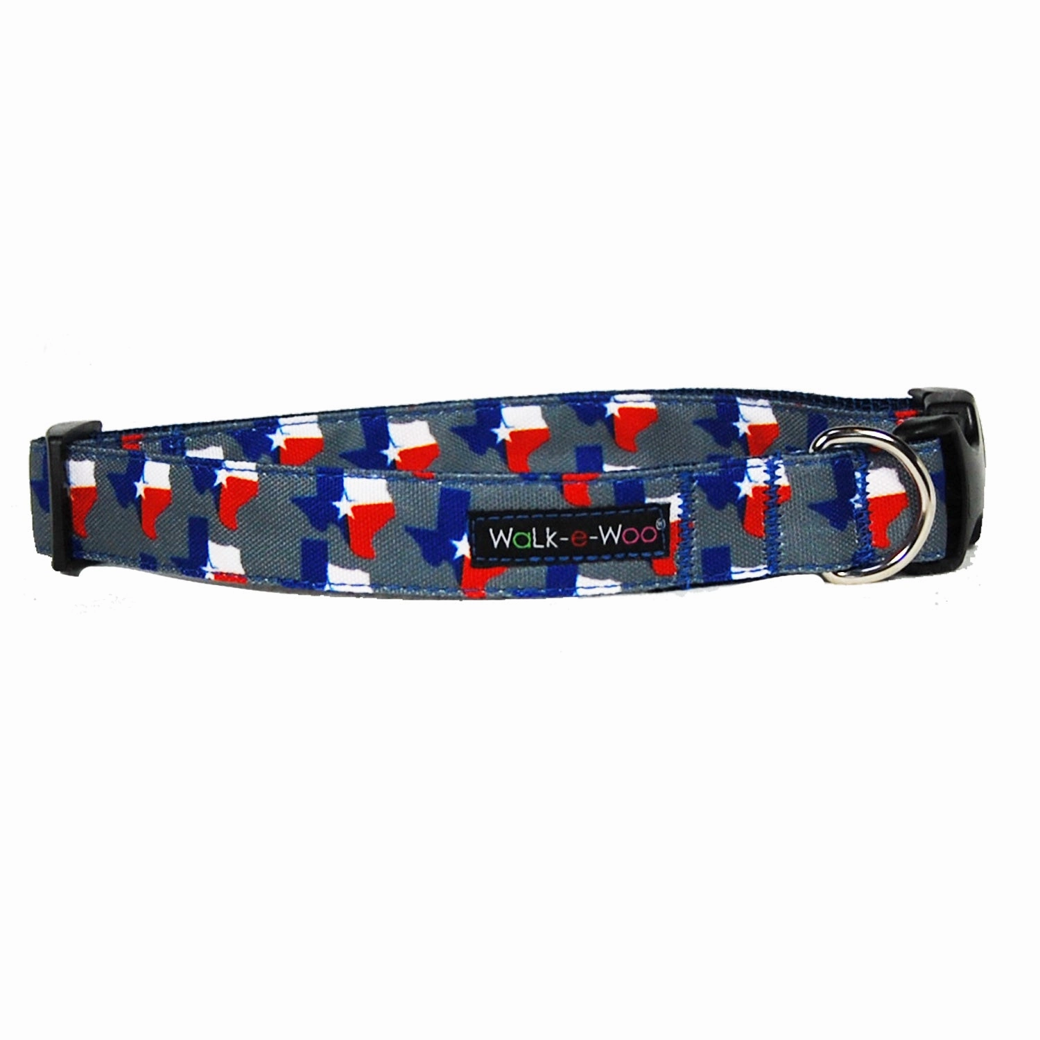 Walk-e-Woo Texas Flag Collar
