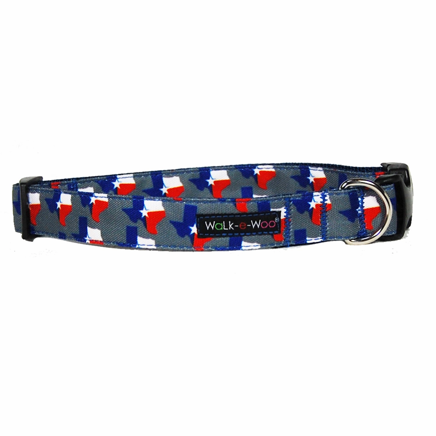 Walk-e-Woo Texas Flag Collar