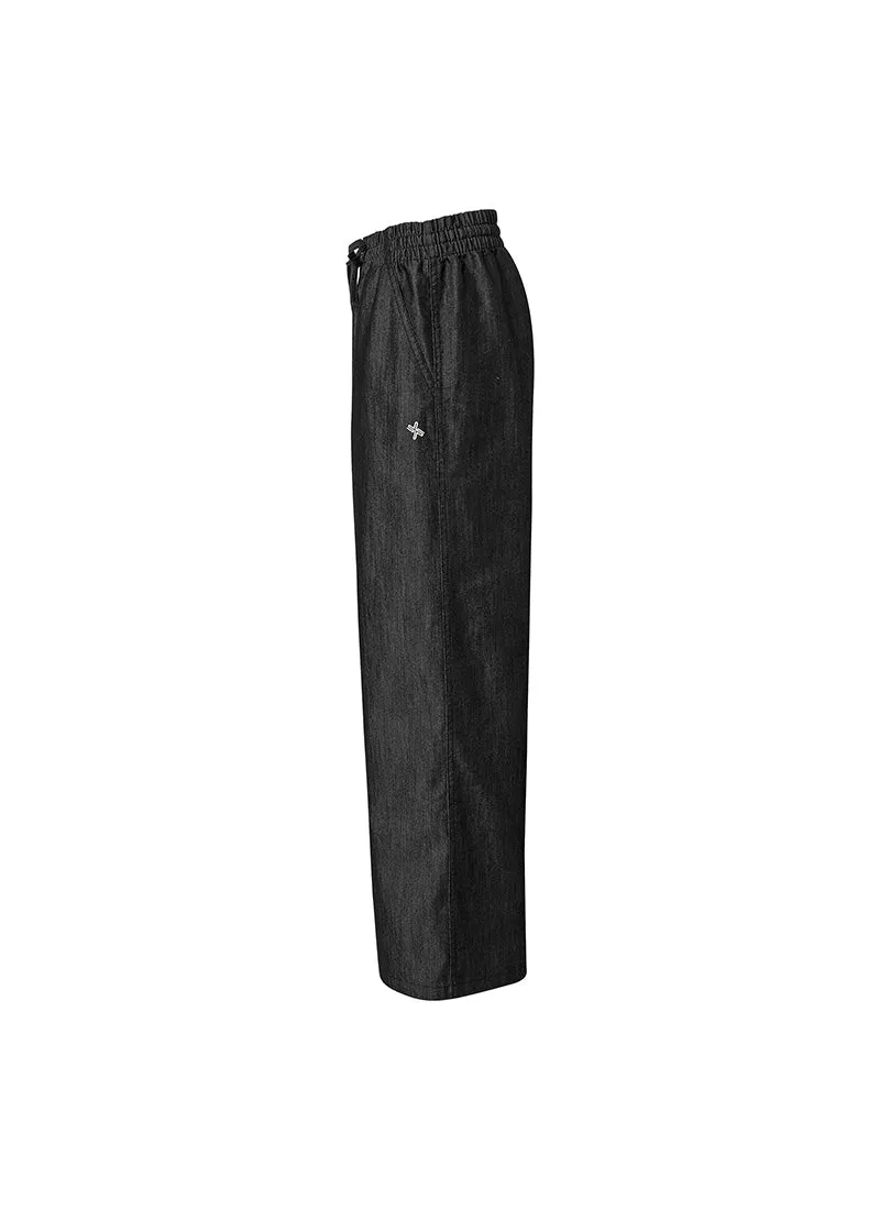 Wear Denim All Banding Wide Pants