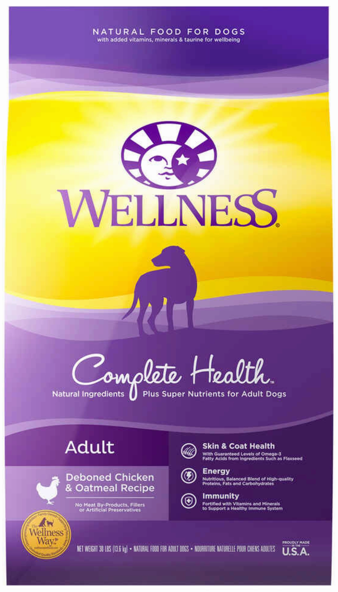 Wellness Complete Health Adult Chicken & Oatmeal