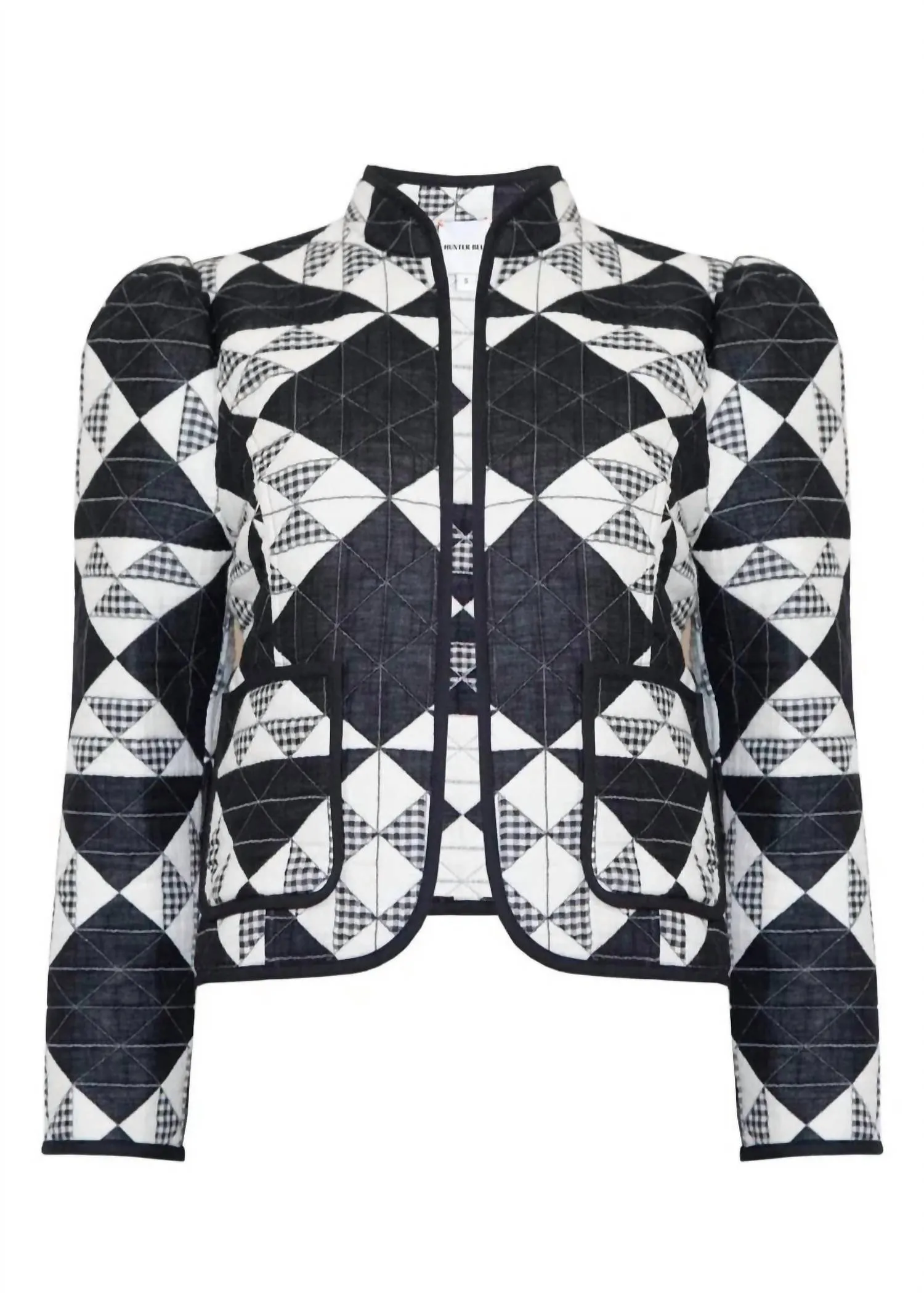 Wessex Jacket In Quilted Gingham