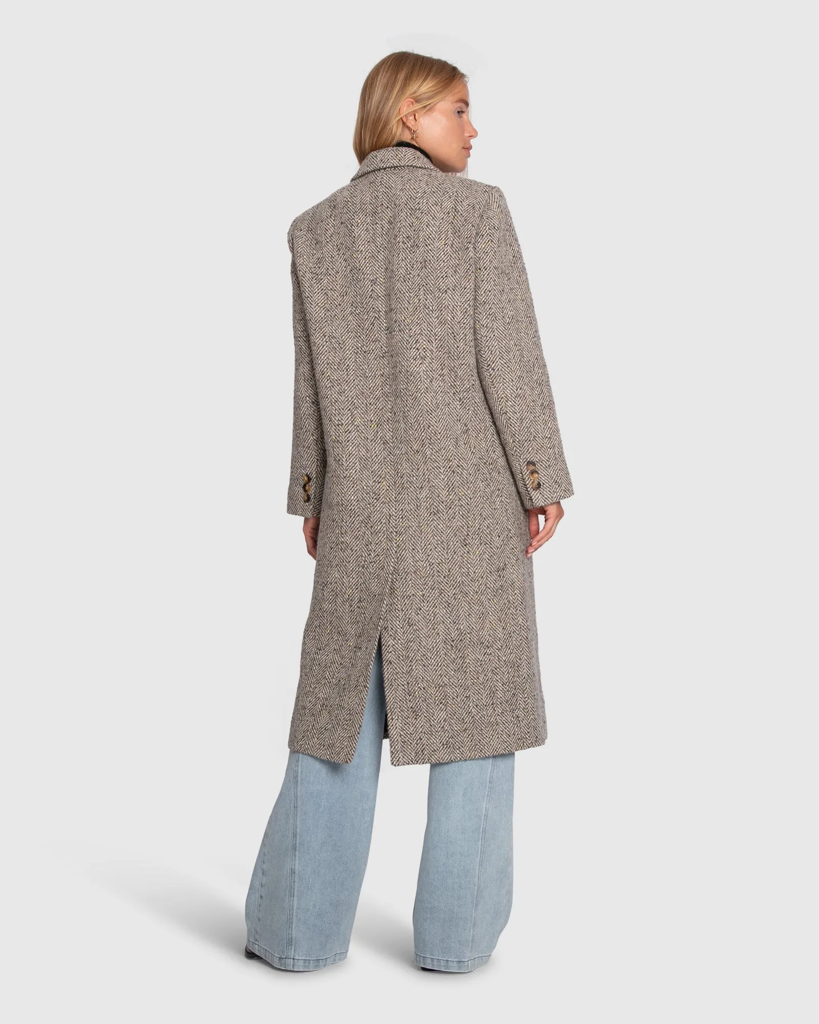 Wherever I Go Tweed Coat