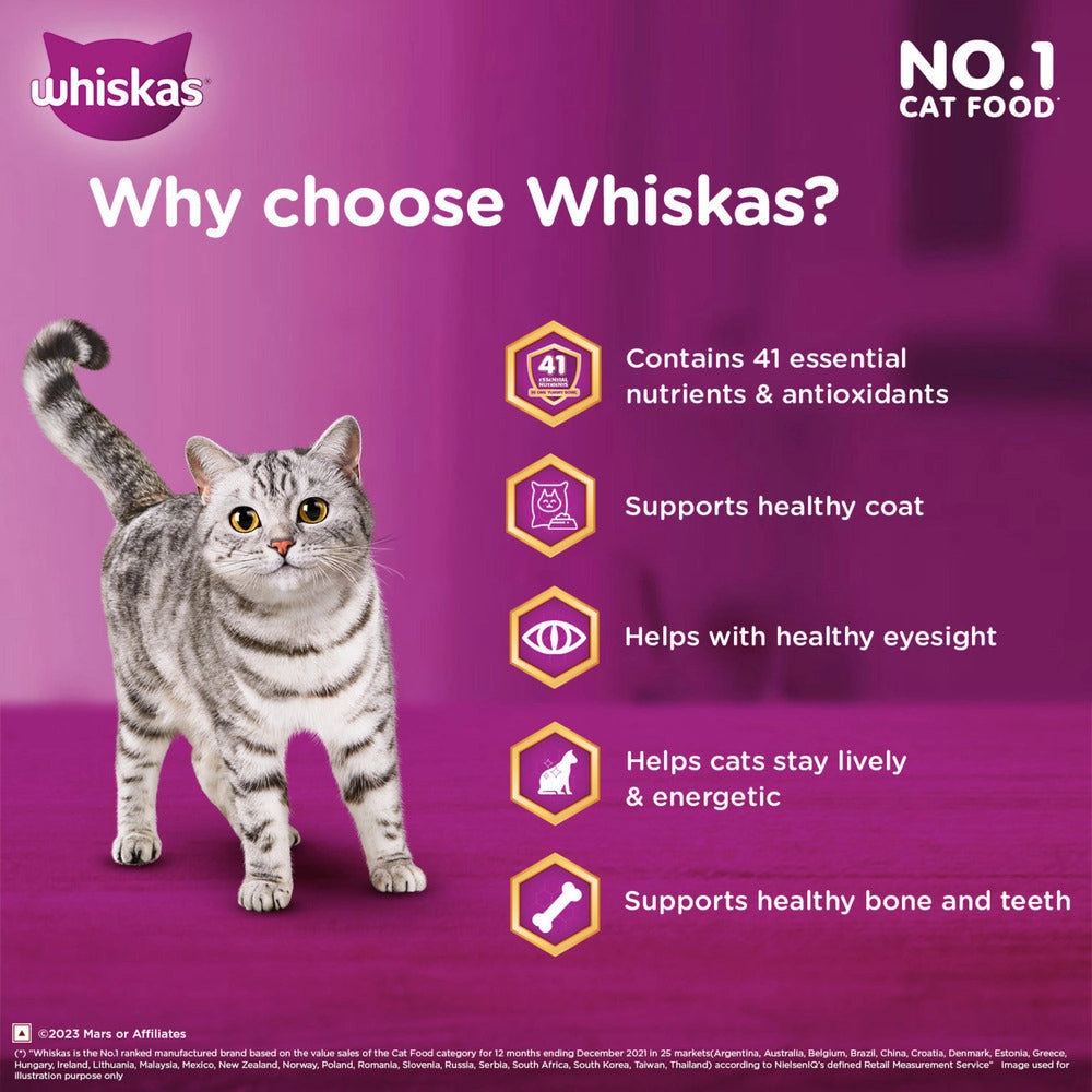Whiskas Chicken Flavour Cat (Adult 1 ) Dry Food