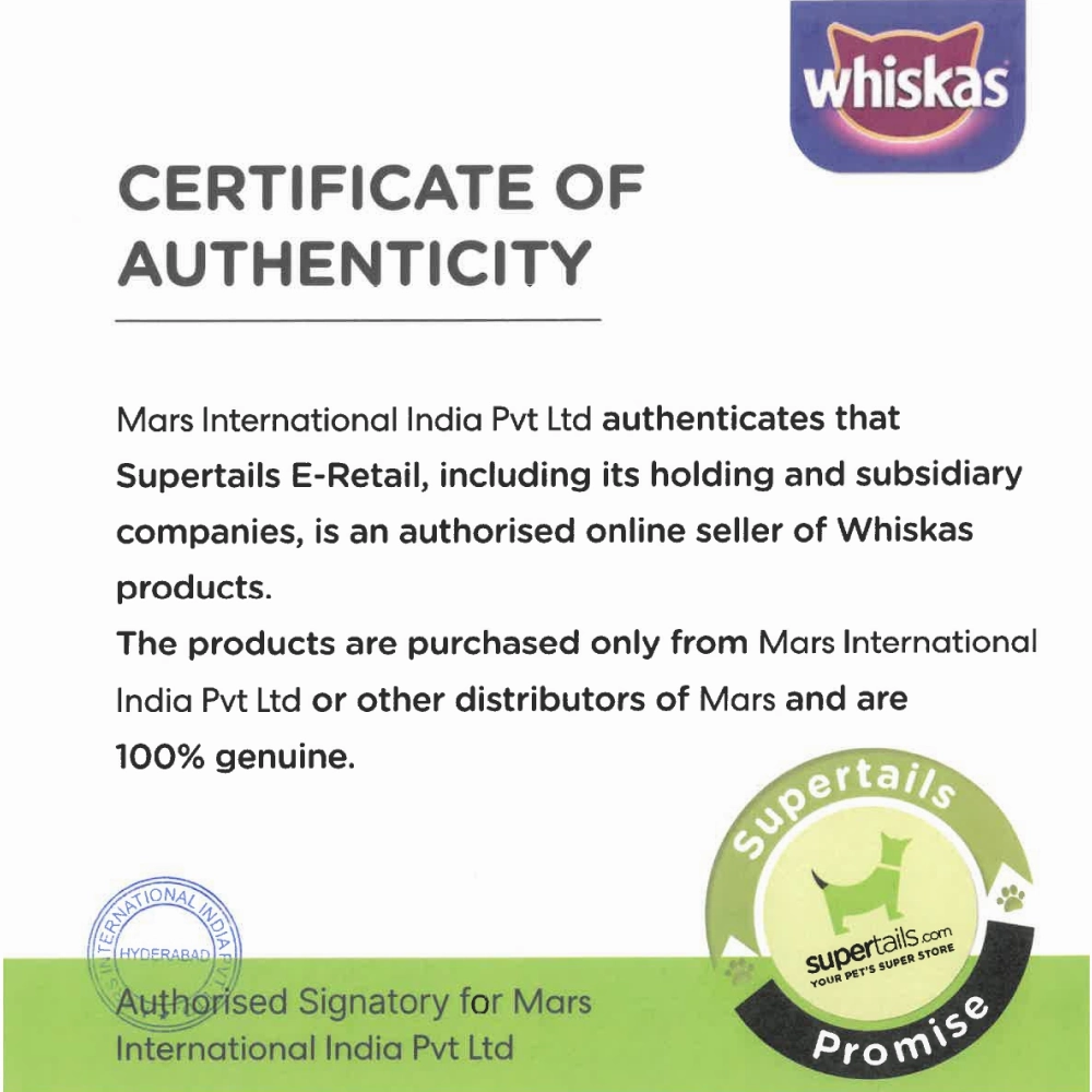 Whiskas Tuna in Jelly Kitten Cat Wet Food (80g)