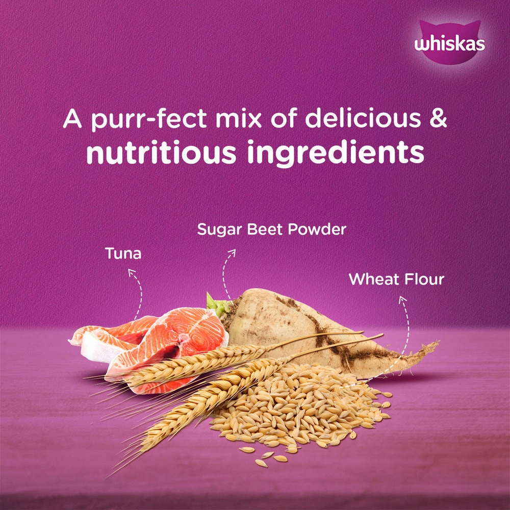 Whiskas Tuna in Jelly Meal and Ocean Fish Adult Cat Wet Food Combo