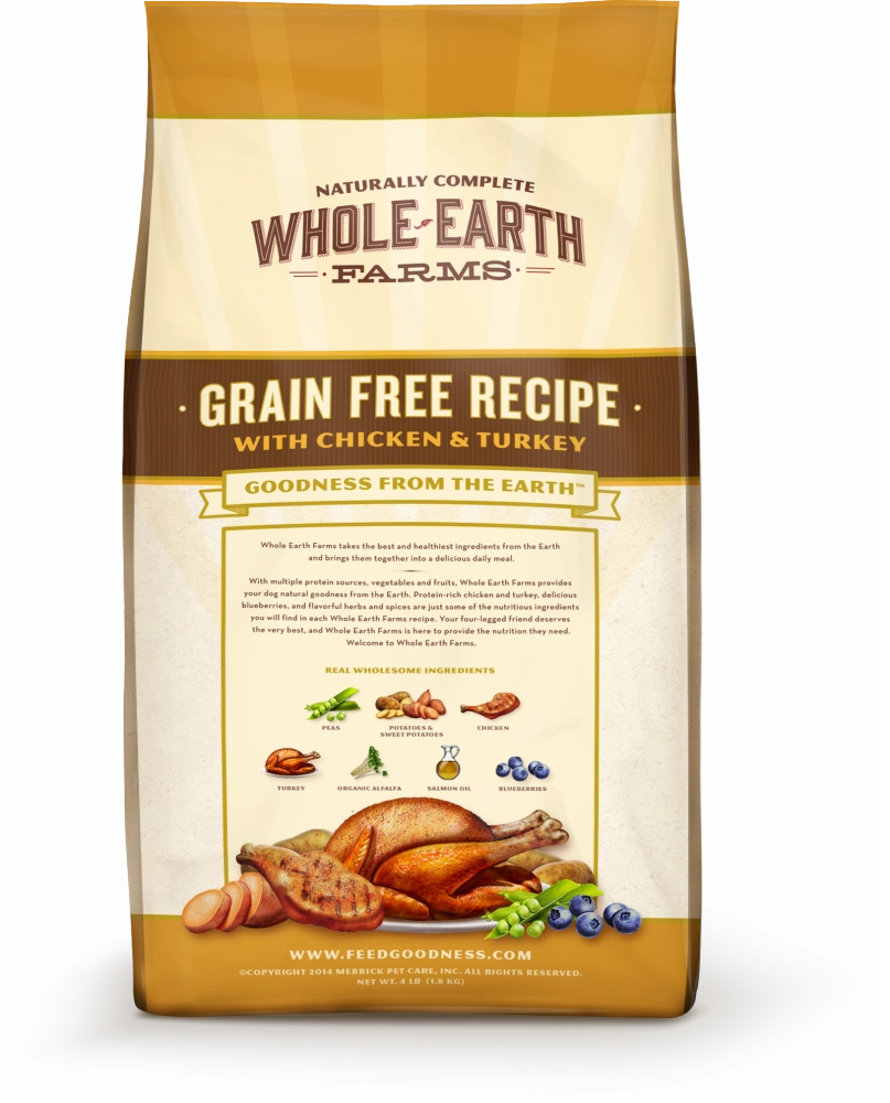 Whole Earth Farms Grain Free Recipe with Chicken and Turkey Dry Dog Food