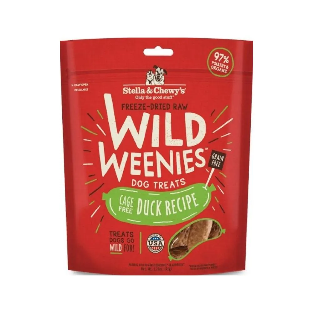 Wild Weenies Cage Free Duck Dog Treats
