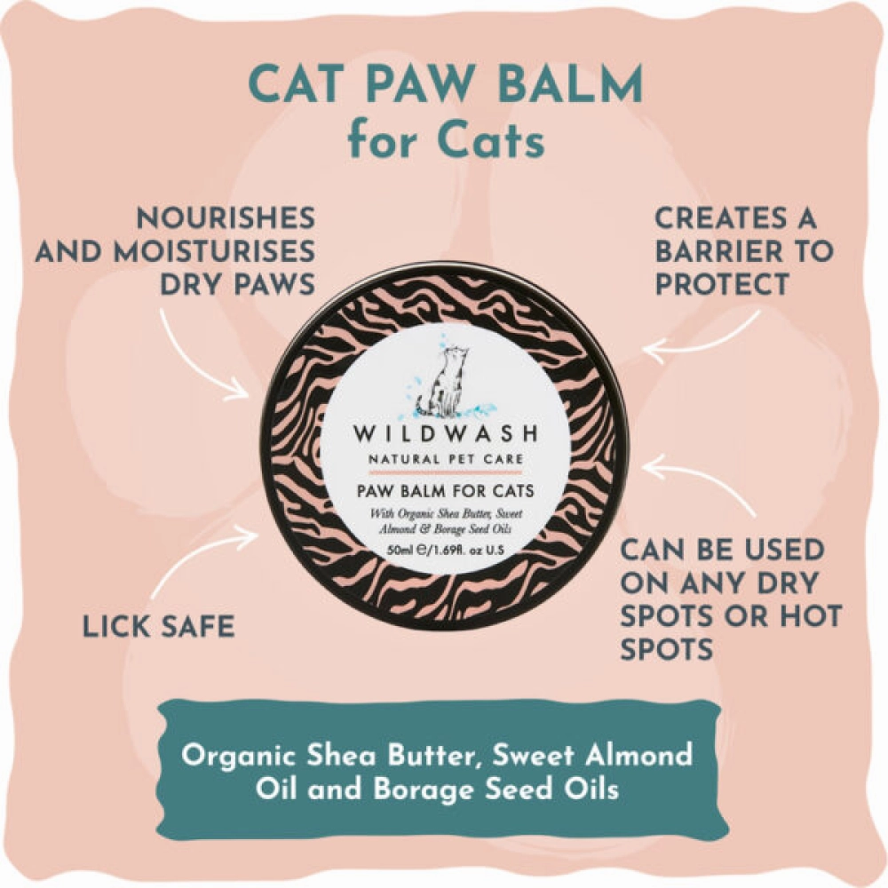 WildWash Paw Balm for Cats