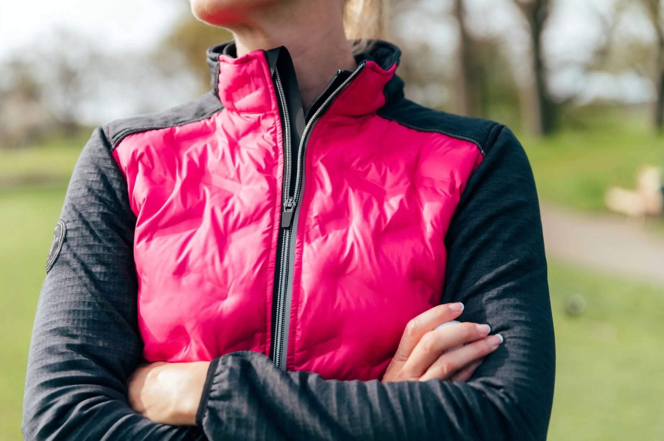Women Elgin Hybrid Jacket In Orchid