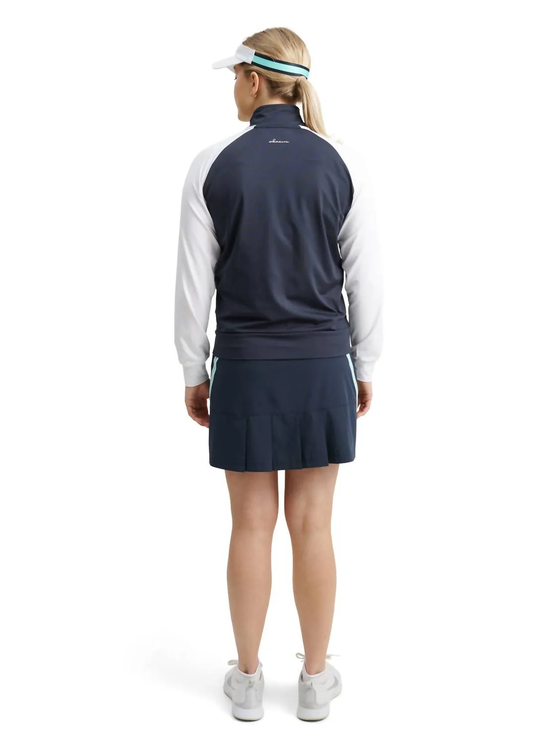 Women Kinloch Midlayer Jacket In Navy White