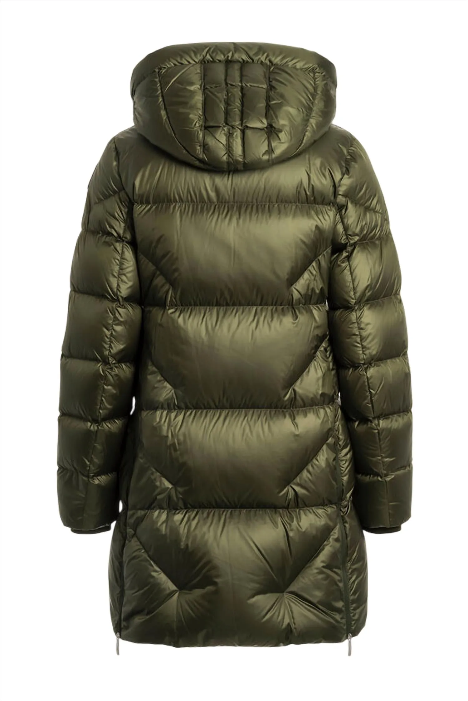 Women's Janet Long Puffer Jacket In Rosemary
