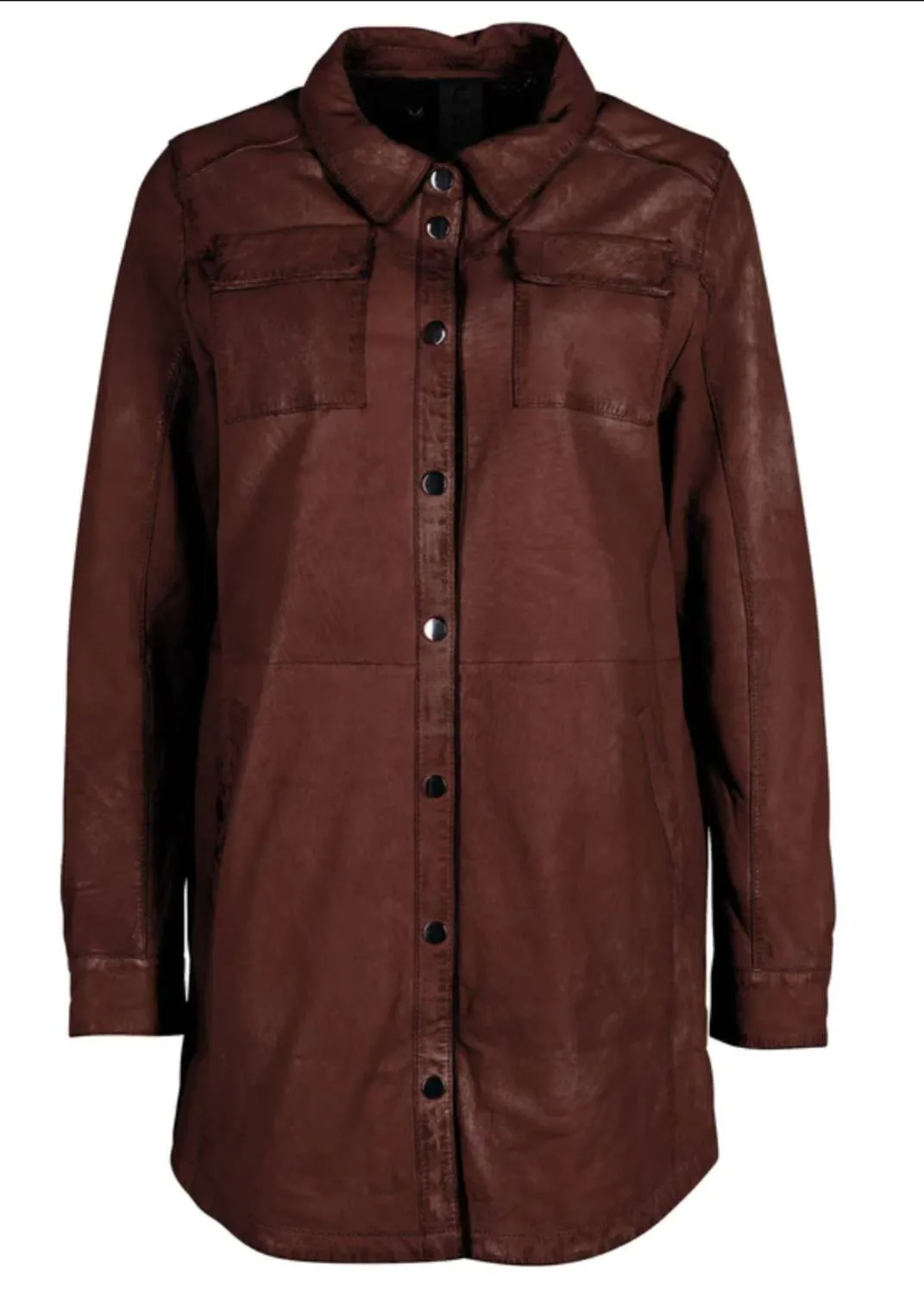 Women's Mahi Leather Jacket In Brown