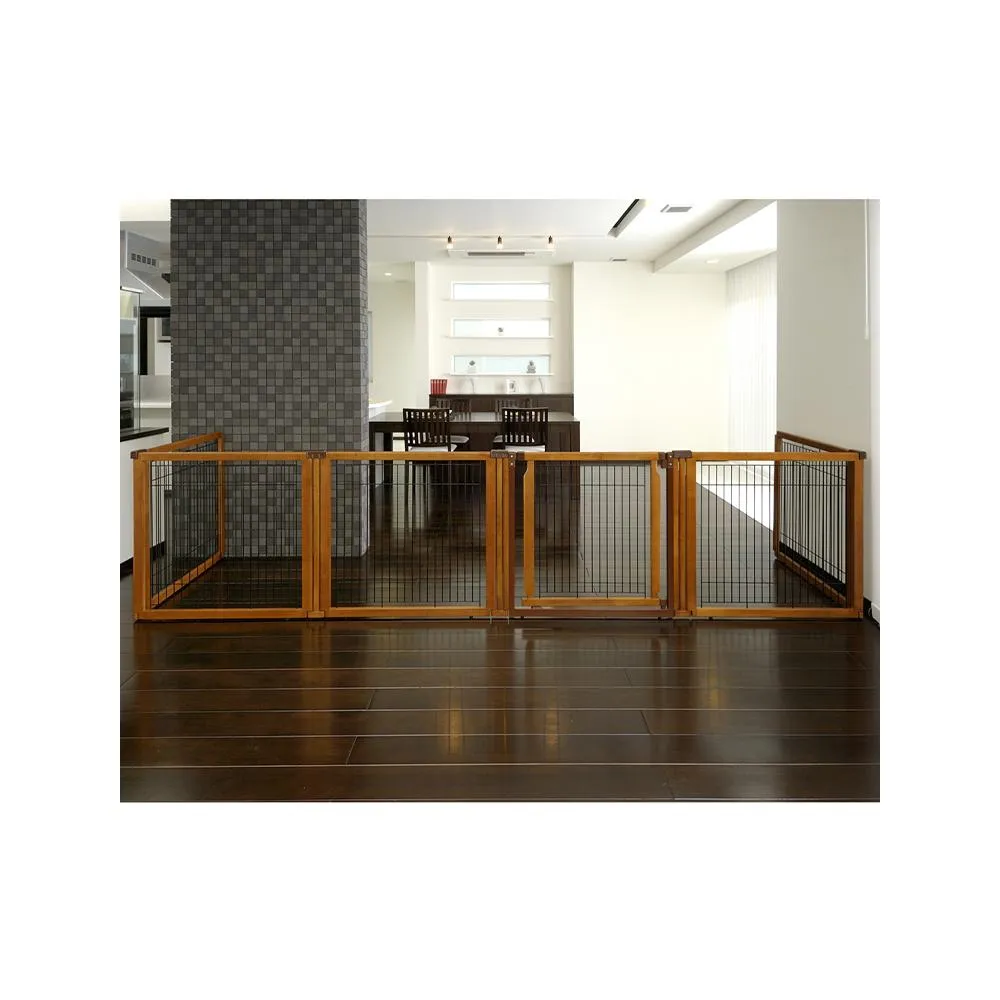 Wooden 3-Way Pet Playpen