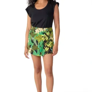 Wrap Skort In Tropical
