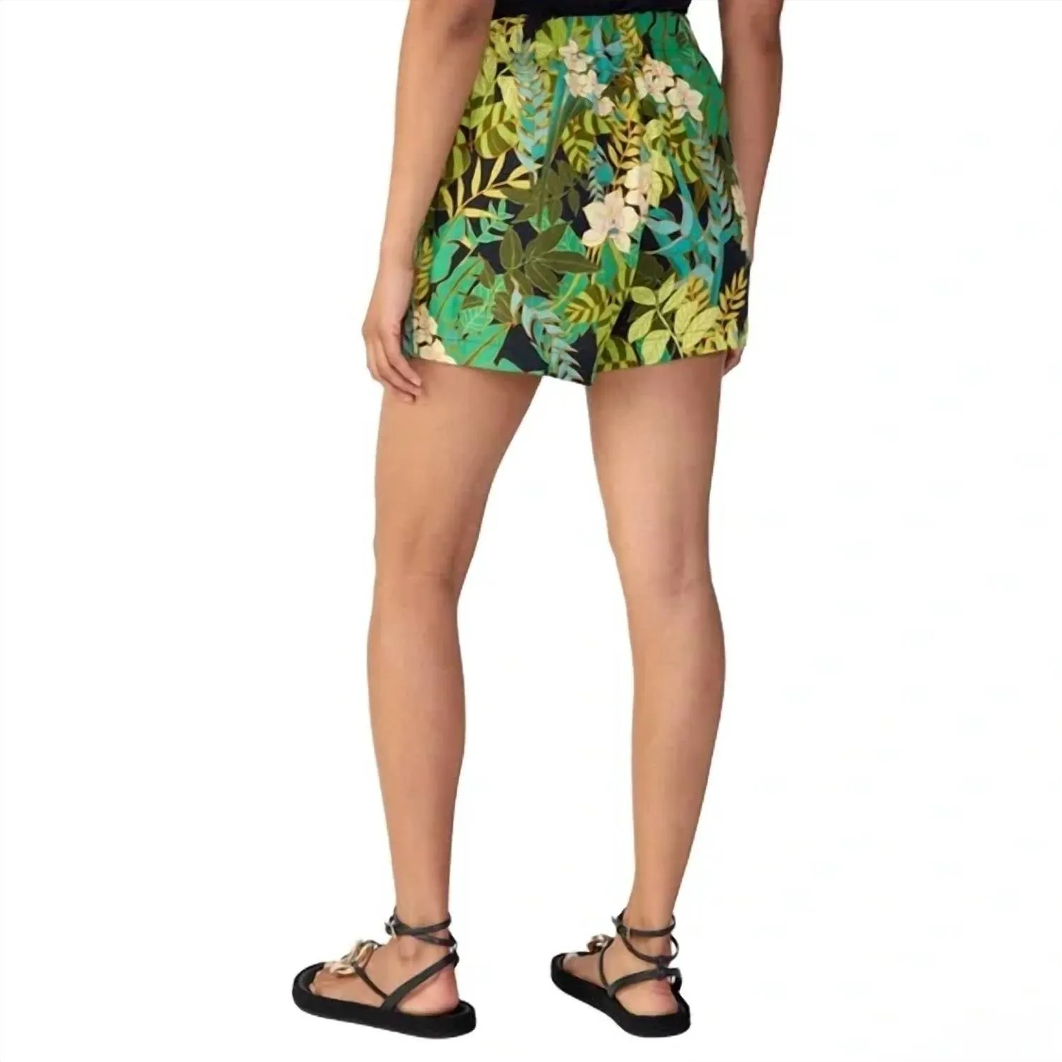 Wrap Skort In Tropical