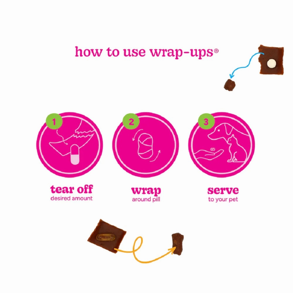 Wrap-Ups - Bacon Pill Wrapper Treats for Dogs & Cats