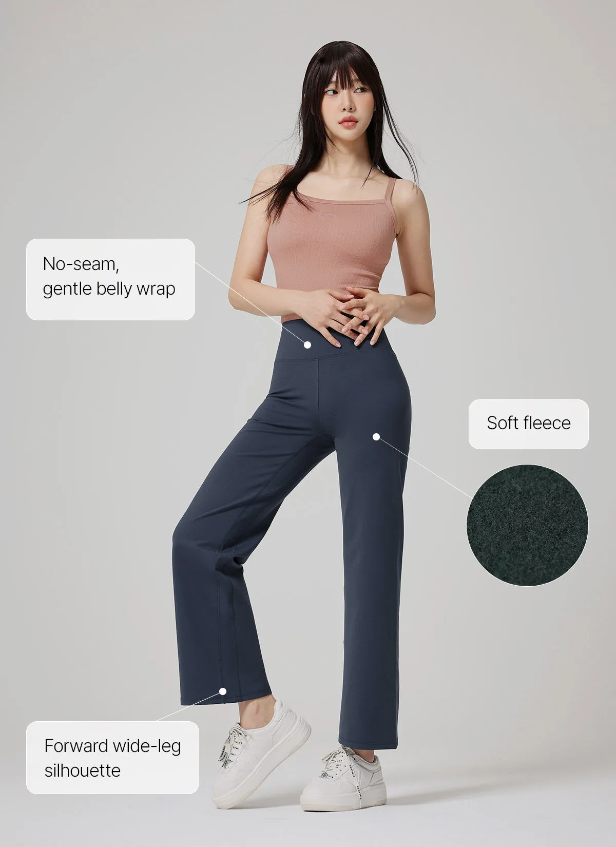 XELLA? Intension Napping Wide Leggings 10"