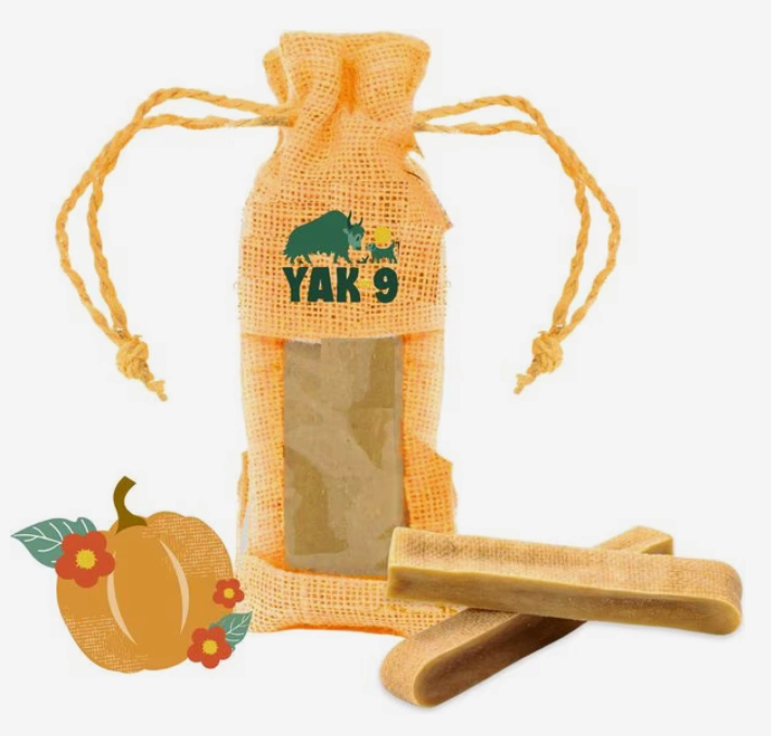 Yak-9 Pumpkin Dog Chew