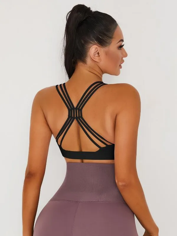 ZASUWA Female Cross Back Sports Bras