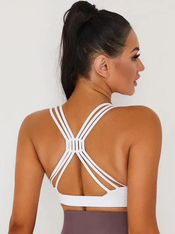 ZASUWA Female Cross Back Sports Bras