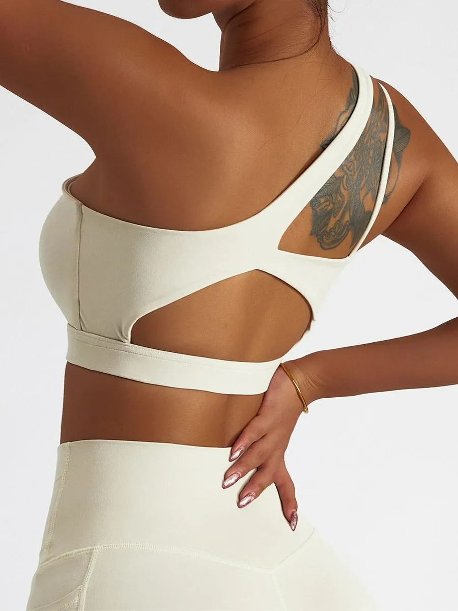 ZASUWA Female Cut Out Breathable Sports Bras